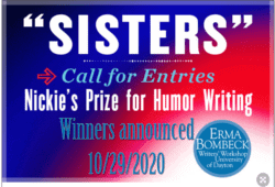 Nickie's prize for humor writing call for entry and winners annouced date